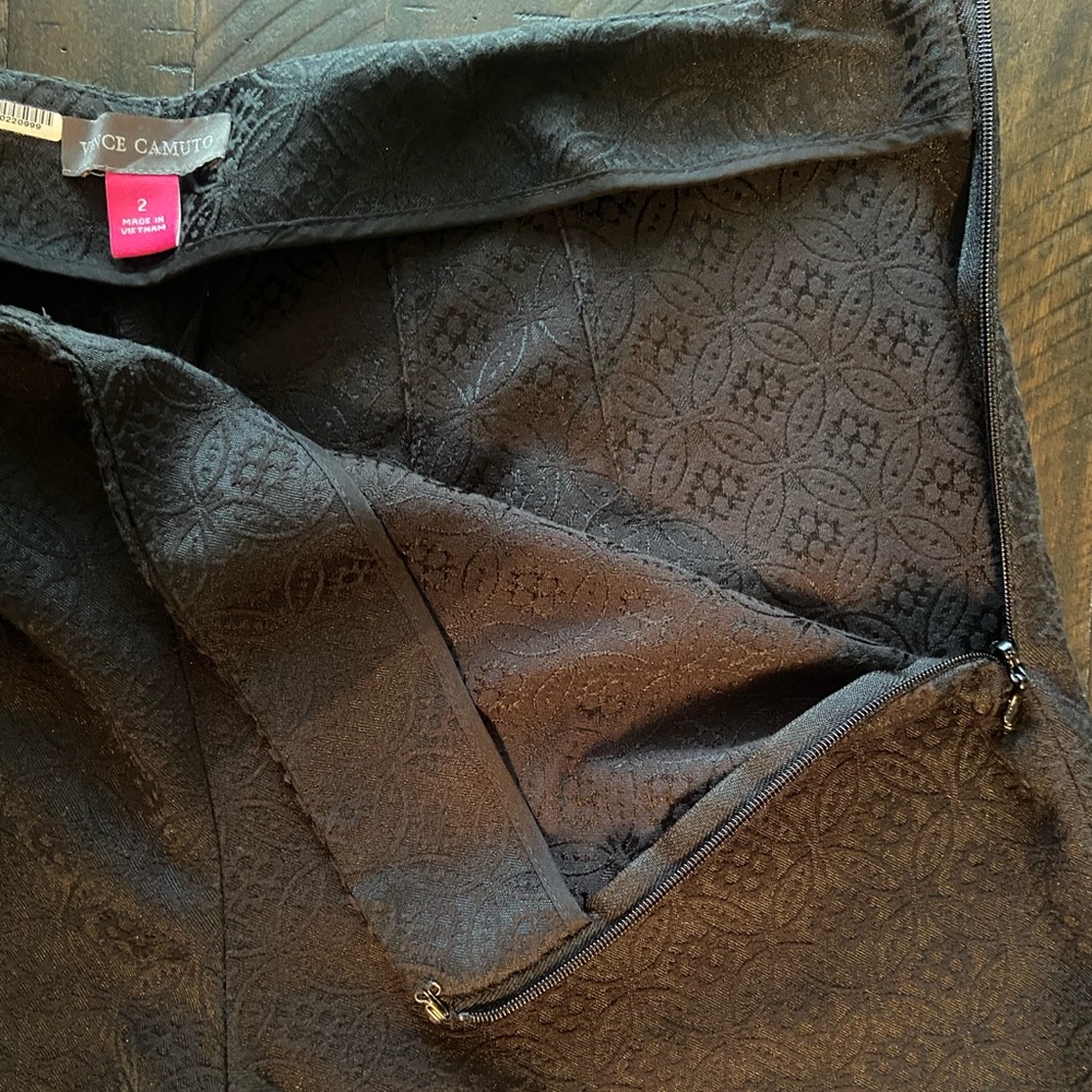 2/$15 Sale* Vince Camuto Black Textured Pants. Size 2 - Picture 7 of 14